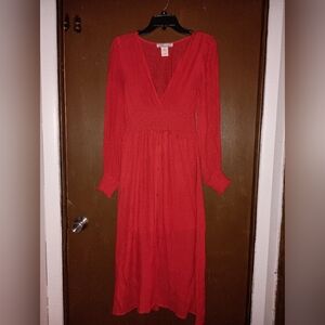 Flying Tomato Red Dress SM